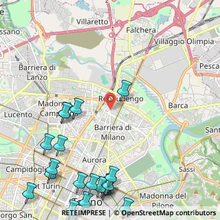 Mappa Corso Vercelli, 10155 Torino TO, Italia (3.2475)