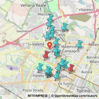 Mappa Corso L. Quinzio Cincinnato, 10151 Torino TO, Italia (1.787)