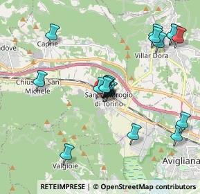 Mappa SS 25 del Moncenisio, 10057 Sant'Ambrogio di Torino TO (1.8725)