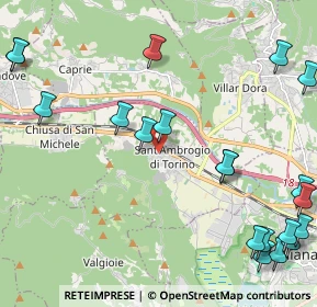 Mappa SS 25 del Moncenisio, 10057 Sant'Ambrogio di Torino TO (3.0195)