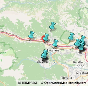 Mappa SS 25 del Moncenisio, 10057 Sant'Ambrogio di Torino TO (8.816)