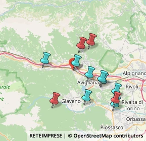 Mappa SS 25 del Moncenisio, 10057 Sant'Ambrogio di Torino TO (7.12)