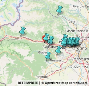 Mappa SS 25 del Moncenisio, 10057 Sant'Ambrogio di Torino TO (14.8015)