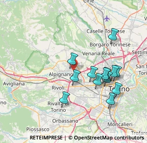 Mappa Via Alessandria, 10044 Pianezza TO, Italia (7.00154)