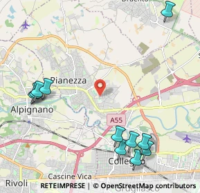Mappa Via Alessandria, 10044 Pianezza TO, Italia (2.74091)