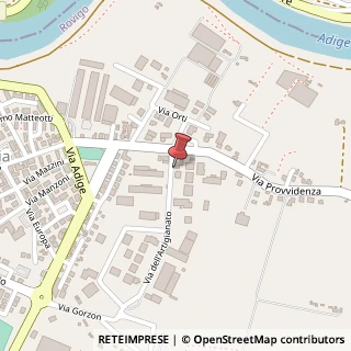 Mappa Via dell'Artigianato, 36, 45020 Lusia, Rovigo (Veneto)