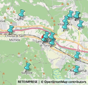 Mappa Via Caduti per la Patria, 10057 Sant'Ambrogio di Torino TO, Italia (2.34933)