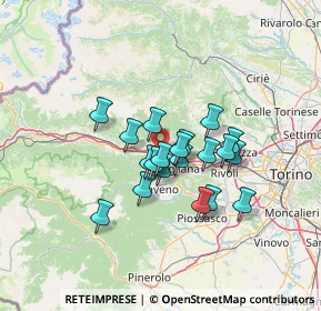 Mappa Via Caduti per la Patria, 10057 Sant'Ambrogio di Torino TO, Italia (9.741)