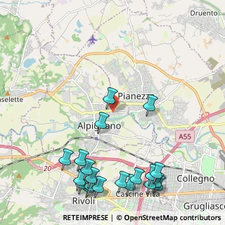 Mappa Via Pietro Nenni, 10091 Alpignano TO, Italia (2.87)