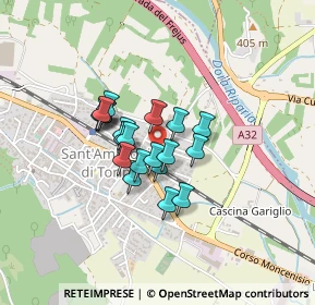 Mappa Via Bassa e Deserta, 10057 Sant'Ambrogio di Torino TO, Italia (0.2745)