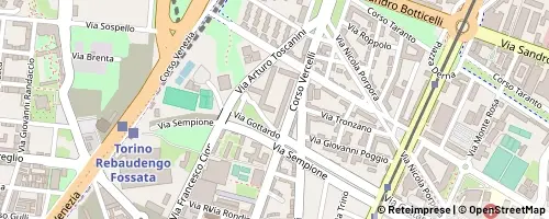 Mappa Torino