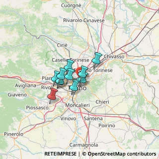 Mappa Via Luigi Boccherini, 10155 Torino TO, Italia (7.79417)