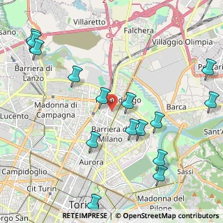 Mappa Via Luigi Boccherini, 10155 Torino TO, Italia (2.584)