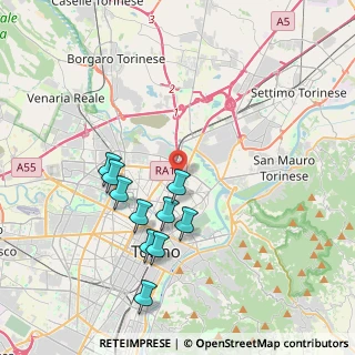 Mappa Via Luigi Boccherini, 10155 Torino TO, Italia (4.24273)