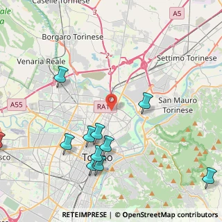 Mappa Via Luigi Boccherini, 10155 Torino TO, Italia (5.50667)