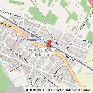 Mappa Corso Moncenisio, 54, 10057 Sant'Ambrogio di Torino, Torino (Piemonte)
