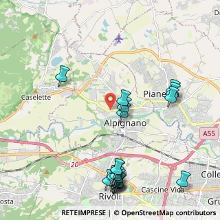 Mappa Via Caselette, 10091 Alpignano TO, Italia (2.6215)
