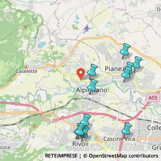 Mappa Via Caselette, 10091 Alpignano TO, Italia (2.53182)