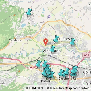 Mappa Via Caselette, 10091 Alpignano TO, Italia (3.0035)