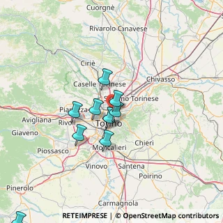 Mappa Via Alessandrina Ravizza, 10155 Torino TO, Italia (15.38455)
