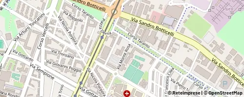Mappa Torino