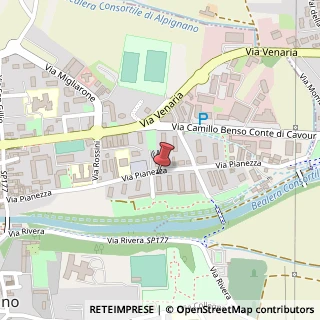 Mappa Via pianezza 64, 10091 Alpignano, Torino (Piemonte)