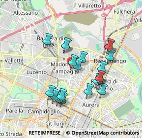 Mappa Via Casteldelfino, 10147 Torino TO, Italia (1.63)