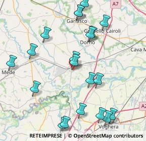 Mappa Via A. Gramsci, 27039 Sannazzaro De' Burgondi PV, Italia (9.5345)