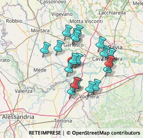 Mappa Via A. Gramsci, 27039 Sannazzaro De' Burgondi PV, Italia (11.395)