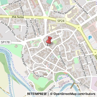Mappa Via XXV Aprile, 3, 10044 Pianezza, Torino (Piemonte)
