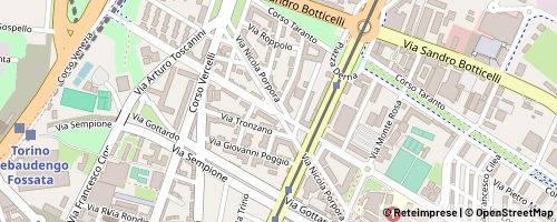Mappa Torino