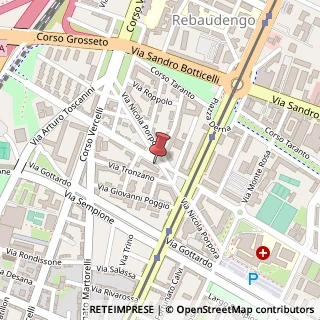 Mappa Via Luigi Boccherini, 3/a, 10155 Torino, Torino (Piemonte)