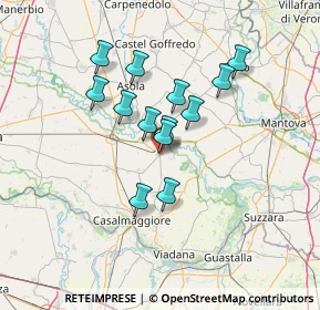 Mappa Via C. Forini, 46012 Bozzolo MN, Italia (10.84)