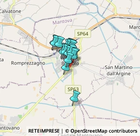 Mappa Via C. Forini, 46012 Bozzolo MN, Italia (0.7705)