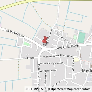 Mappa Via Enrico Mattei, 3, 27035 Mede, Pavia (Lombardia)
