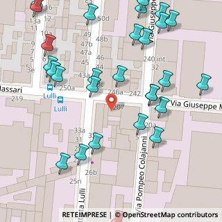 Mappa Via Giambattista Lulli, 10148 Torino TO, Italia (0.07857)