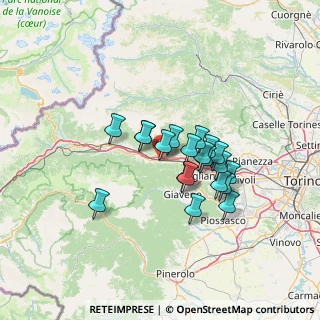 Mappa SS 25 del Moncenisio, 10050 Vaie TO, Italia (10.265)