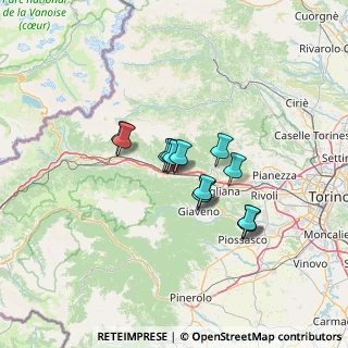 Mappa SS 25 del Moncenisio, 10050 Vaie TO, Italia (9.34286)