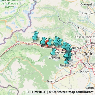 Mappa SS 25 del Moncenisio, 10050 Vaie TO, Italia (10.36111)