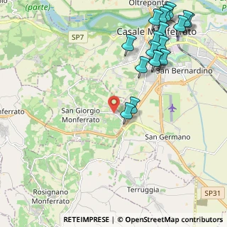 Mappa Strada Pasigliano, 15020 San Giorgio Monferrato AL (2.72833)