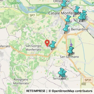 Mappa Strada Pasigliano, 15020 San Giorgio Monferrato AL (2.92917)