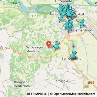 Mappa Strada Pasigliano, 15020 San Giorgio Monferrato AL (2.7965)