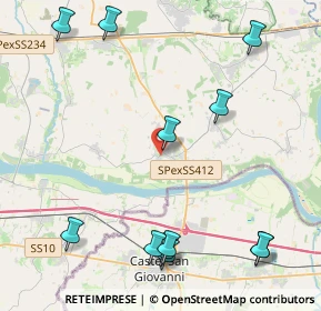 Mappa Via C.Battisti, 27017 Pieve Porto Morone PV, Italia (5.5)