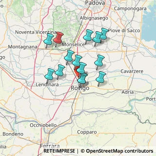 Mappa 35040 Boara Pisani PD, Italia (10.50714)