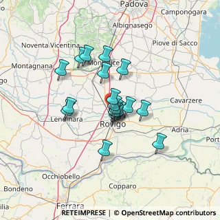 Mappa 35040 Boara Pisani PD, Italia (9.79053)
