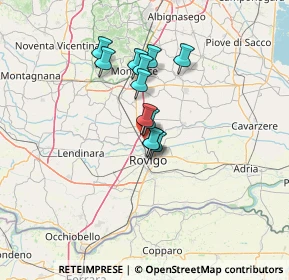 Mappa 35040 Boara Pisani PD, Italia (9.37417)