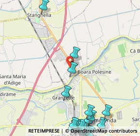 Mappa 35040 Boara Pisani PD, Italia (3.3095)