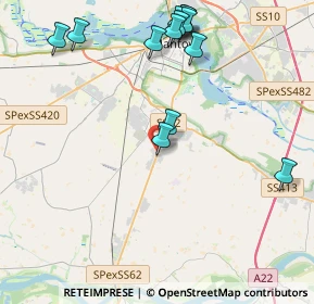 Mappa Via Granasso, 46034 Cappelletta MN, Italia (4.83077)