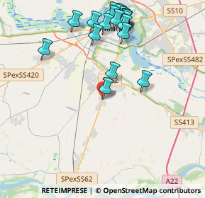 Mappa Via Granasso, 46034 Cappelletta MN, Italia (4.6445)