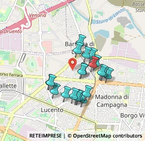 Mappa Via Giuseppe Depanis, 10151 Torino TO, Italia (0.71)